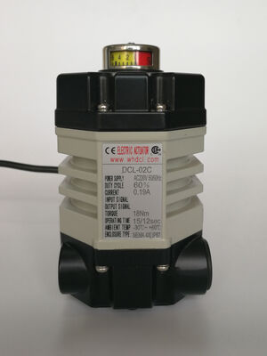 Actionneur électrique CSA Super torque miniature DC/AC 18Nm