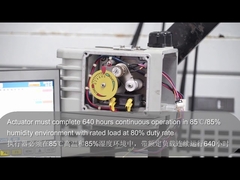 Essais de type sur actionneurs électriques DCL